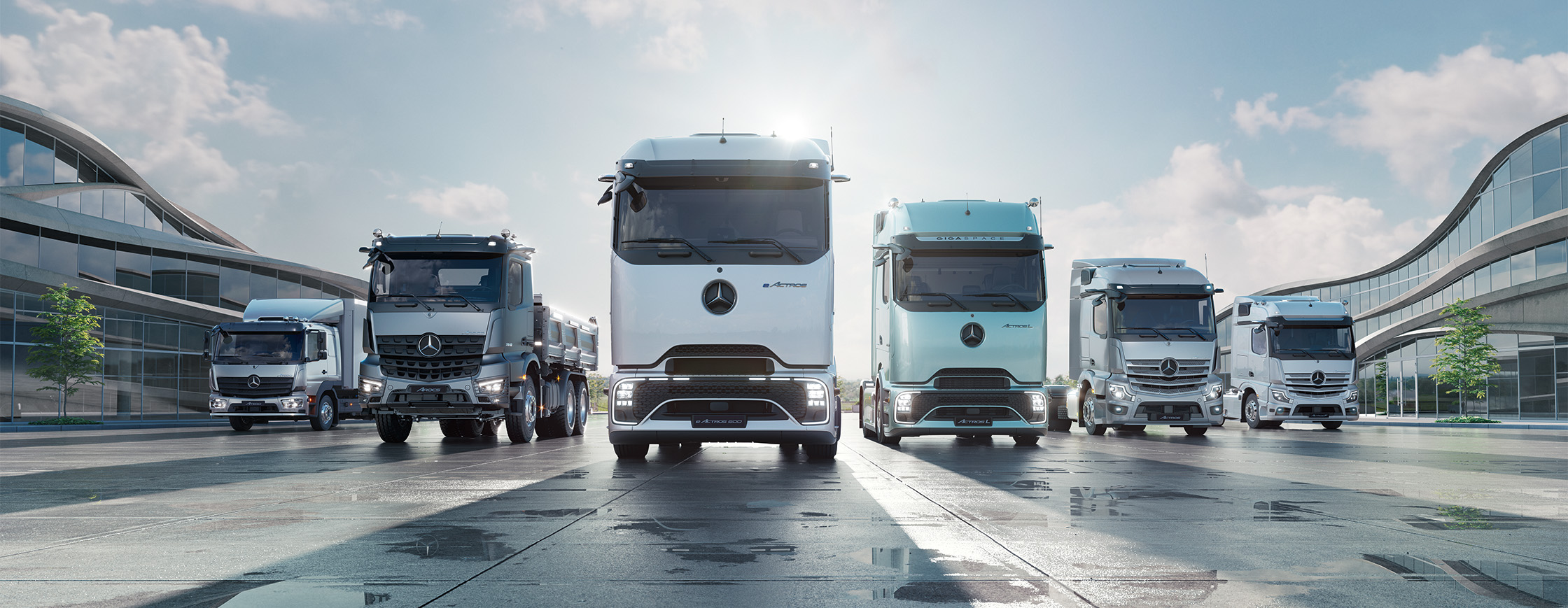 Mercedes Benz - Trucks you can trust